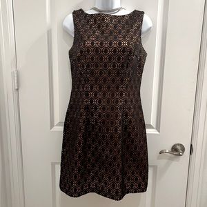 VINTAGE LACE LINED DRESS